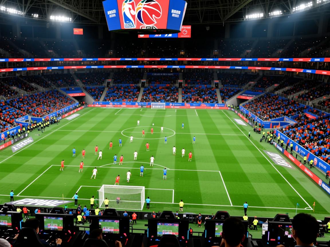 足球比赛盛况空前，球员们拼尽全力  第2张